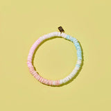 PURA VIDA PINK SANDS STRETCH BRACELET