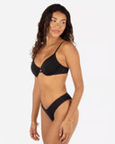 HURLEY SOLID TAB UNDERWIRE BRA