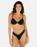 HURLEY SOLID TAB UNDERWIRE BRA