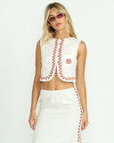 BILLABONG SECRET COVE WVN TOP