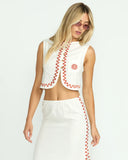 BILLABONG SECRET COVE WVN TOP