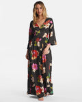 Night Bloom Long Sleeve Maxi Dress