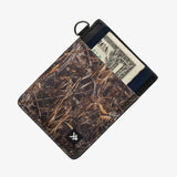 CAMO - VERTICAL LEATHER WALLET