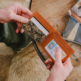 THREAD CAMO - BIFOLD LEATHER WALLET