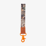 CAMO AND ORANGE - WRISTLET KEYCHAIN