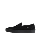 VANS MENS SKATE LOAFER SUEDE SHOE BLACK