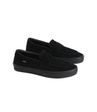 VANS MENS SKATE LOAFER SUEDE SHOE BLACK