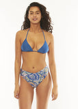 Sisstr Solid Tidal Triangle Bikini Top