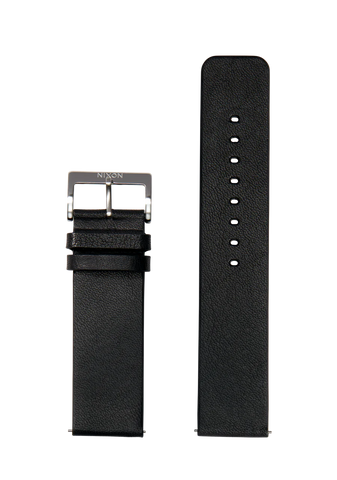 NIXON VEGETABLE TANNED BAND BLACK