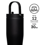 CORKCICLE GO CUP XL MATTE BLACK 30oz