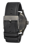 NIXON SENTRY LEATHER GUNMETAL