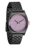 NIXON MEDIUM TIME TELLER  GUNMETAL/ LAVANDER