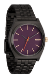 NIXON TIME TELLER GUNMETAL/BLACKBERRY