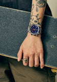 NIXON DRIFTER 40 SILVER/MIDNIGHT