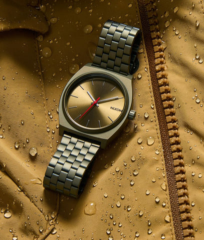 NIXON TIME TELLER DARK OLIVE