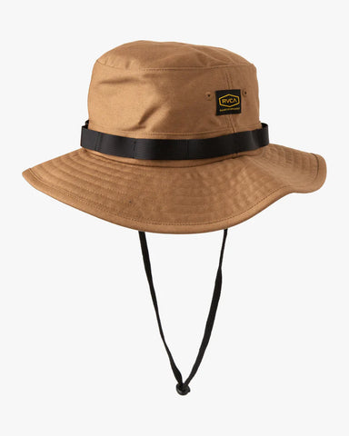 RVCA DAYSHIFT BOONIE HAT BROWN