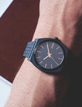 TIME TELLER - All Black Rose Gold