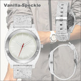 TIME TELLER OPP VANILLA SPECKLE