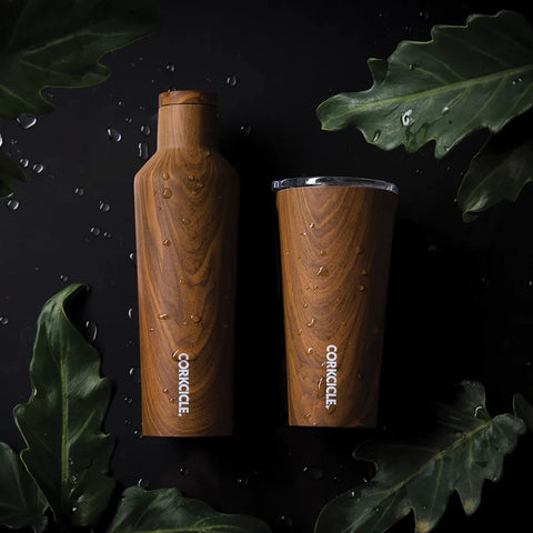 Corkcicle Tumbler Walnut 16oz