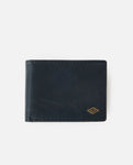 RIP CURL STASHED RFID ALL DAY BLACK  WALLET