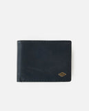 RIP CURL STASHED RFID ALL DAY BLACK  WALLET