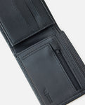 RIP CURL STASHED RFID ALL DAY BLACK  WALLET