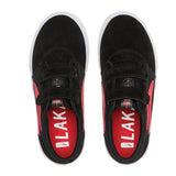 LAKAI GRIFFIN KIDS BLACK FLAME SUEDE