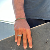 PURA VIDA OLIVE GREEN BRACELET