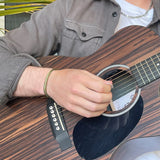 PURA VIDA OLIVE GREEN BRACELET