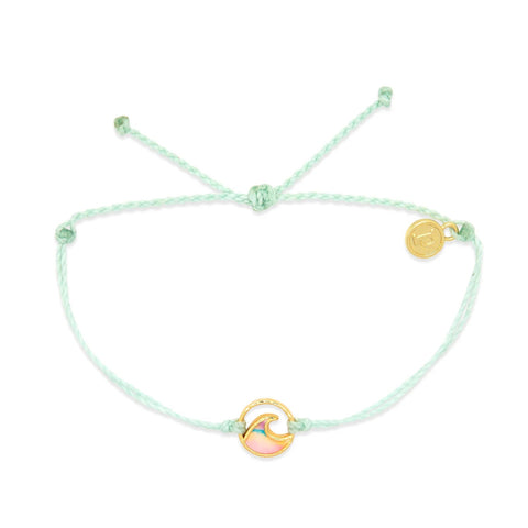 PURA VIDA OMBRÉ WAVE GD CHARM BRACELET