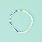 PURA VIDA SURFRIDER PUKA STRETCH ANKLET