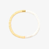 PURA VIDA SEASCAPE VINYL DISC STRETCH BRACELET