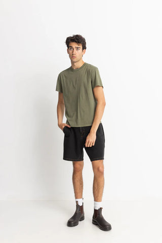 RHYTHM DENIM ESSENTIAL SHORT BLK