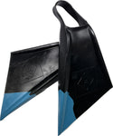 HUBBOARDS AIR HUBB SWIM FINS - BLACK & COOL BLUE ML9.5-11