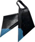 HUBBOARDS AIR HUBB SWIM FINS - BLACK & COOL BLUE ML9.5-11