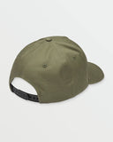 VOLCOM EMBOSSED STONE ADJ HAT LIGHT OLIVE