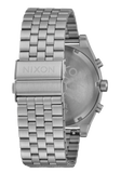 NIXON TIME TELLER CHRONO SILVER/ MIDNIGHT