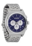 NIXON TIME TELLER CHRONO SILVER/ MIDNIGHT