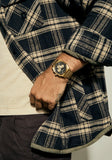 NIXON TIME TELLER CHRONO  GOLD/BLACK