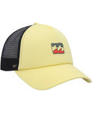 BILLABONG PODIUM YELLOW TRUCKER CAP