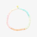 PURA VIDA PINK SANDS PUKA STRETCH ANKLET