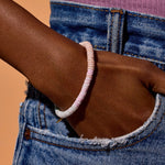 PURA VIDA PINK SANDS STRETCH BRACELET