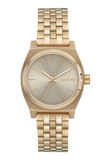 NIXON MEDIUM TIME TELLER LIGTH GOLD/ VINTAGE WHIYE