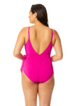 Ibiza Women's Live In Color Wrap Tie One Piece Swimsuit