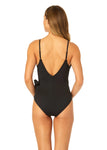 Ibiza Women's Live In Color Wrap Tie One Piece Swimsuit