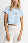 RHYTHM SOUND OF CHANGE VINTAGE CROP CREW TEE