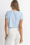 RHYTHM SOUND OF CHANGE VINTAGE CROP CREW TEE