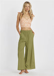 SISSTREVOLUTION ALWAYS GOLDEN WOVEN TANK