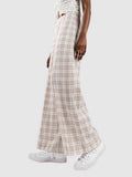 RHYTHM RUMI CHECK WIDE LEG PANT