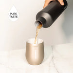 CORKCICLE CERAMIC SLATE/GREY STEMLESS